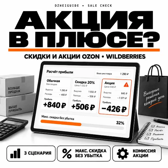 Калькулятор акций и скидок